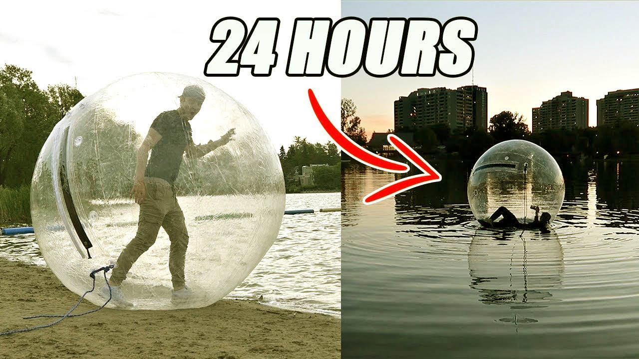 how long can you stay in Zorb ball
