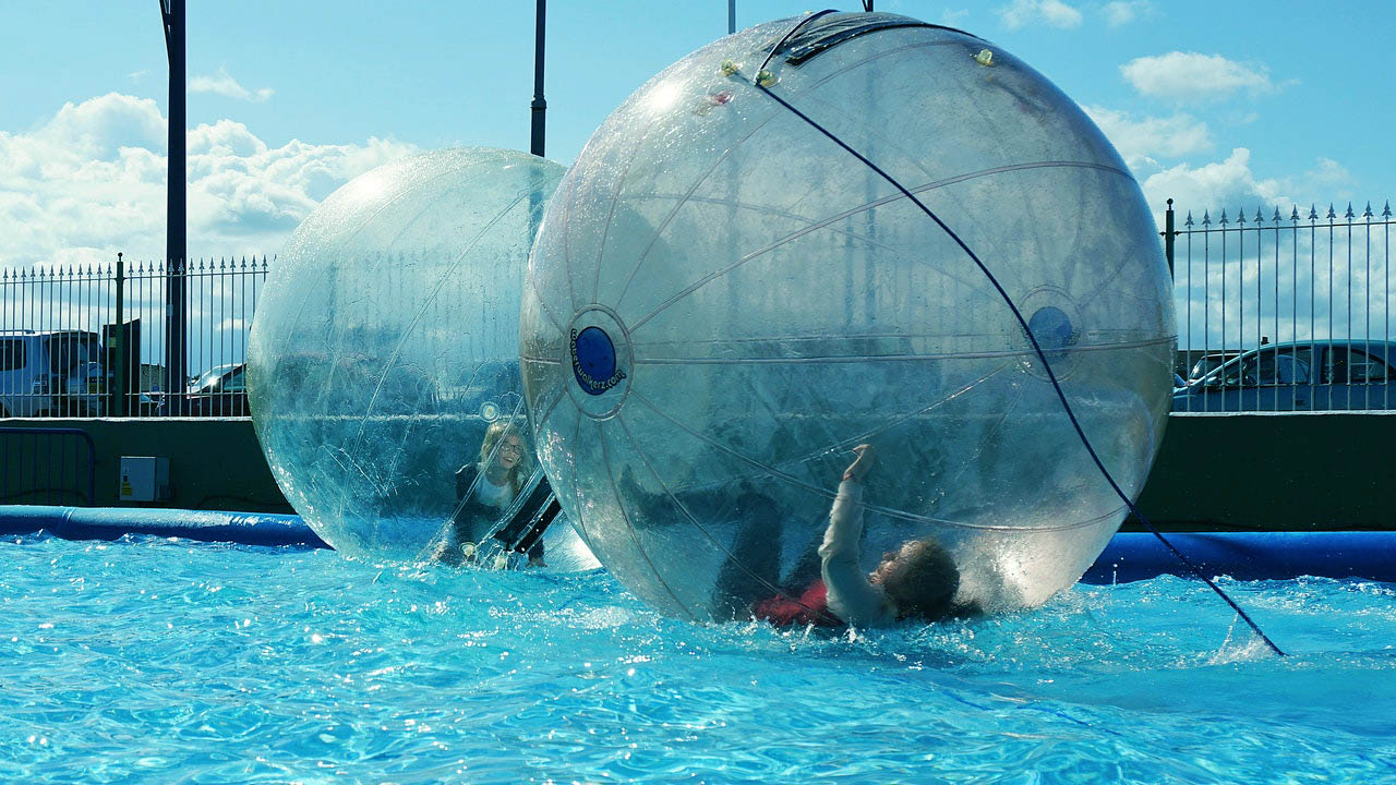 length of time in a zorb ball